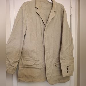 Mens khaki blazer